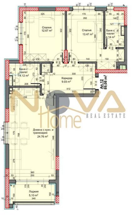 Продава се Тристаен апартамент в Варна, Възраждане 3 - 105 кв.м за 969 €/кв.м - Снимка #5