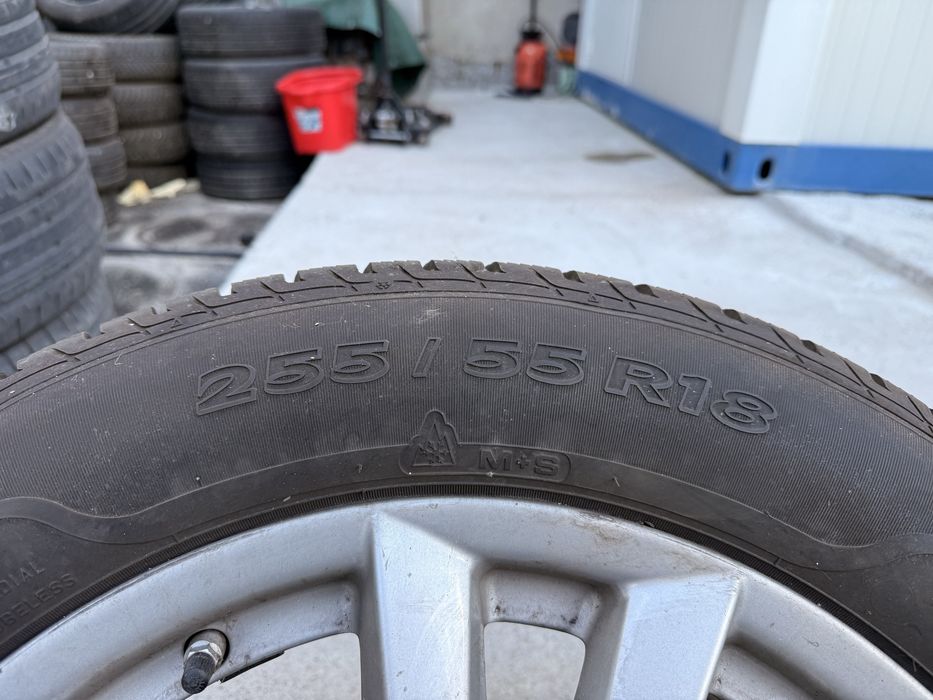 18 цола джанти за BMW X5 255/55/18 с зимни гуми ПЕРФЕКТ НИ