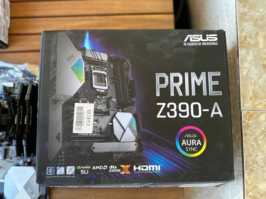 Kit PC Intel Core i7 8700 + Placa de baza Asus Prime Z390-A + 32G DDR4