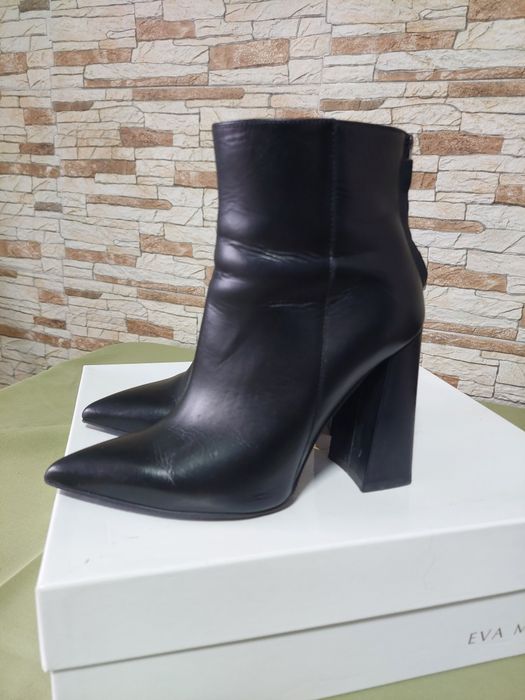 Botine piele naturala Eva Minge
