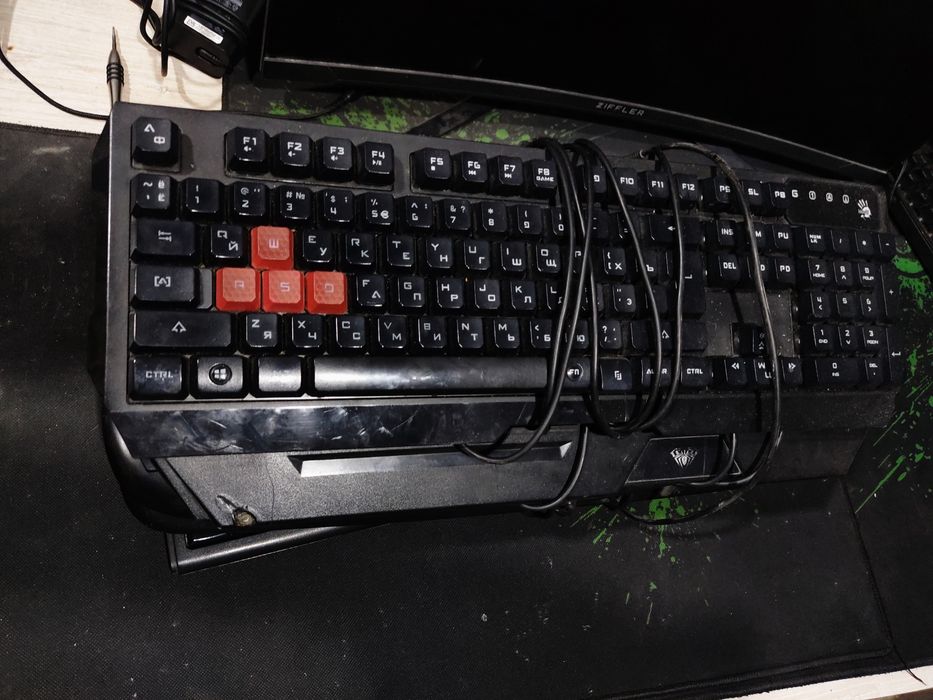 Клавиатура механическая Bloody B500N с RGB подсветкой