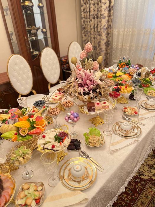 Прокат стол стул посуда Prakat stol stul Arenda chinni