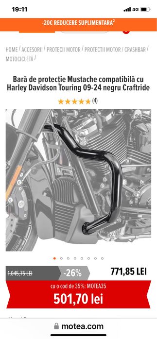 Crash bar   Protectii motor  ktm 1050   Yamaha tracer  harley davidson