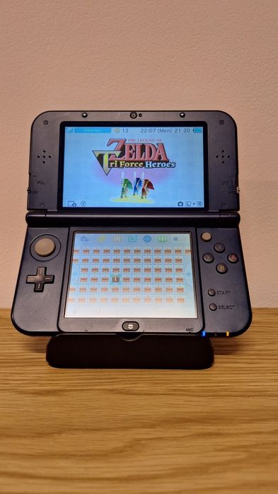 New Nintendo 3DS XL,  Modat, 2000 jocuri, 19-în-1, gata de joacă