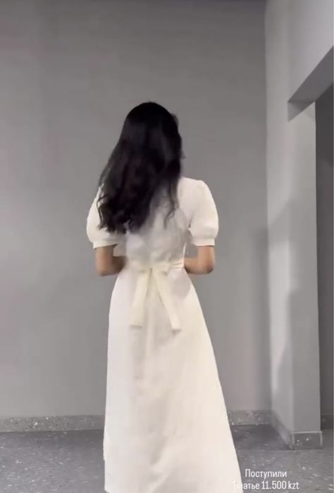 белое платье