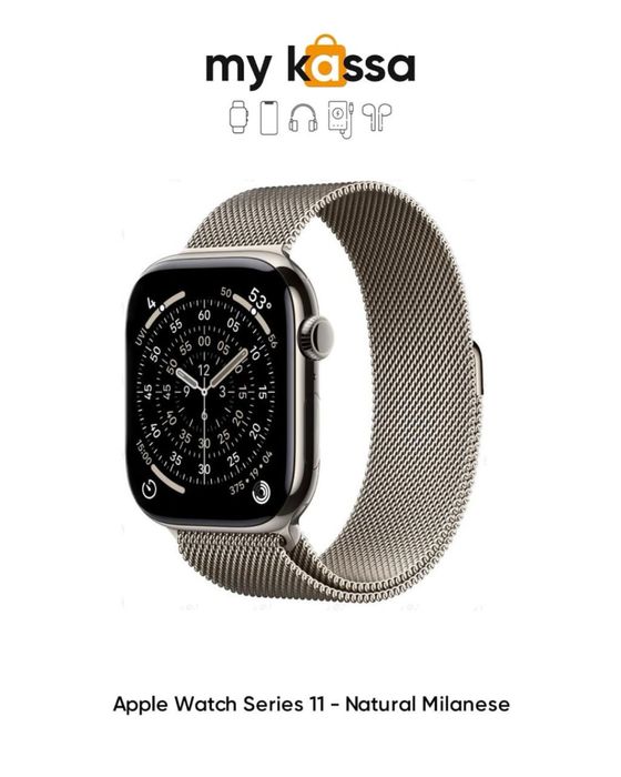 Новый•Apple watch series 11 milanese•доставка