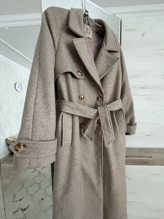 Пальто шерсть классика на стеганном подкладе