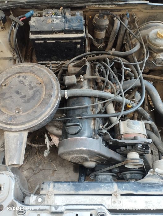 Двигатель и коробка Ауди 80 бочка