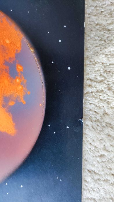 Картина рисувана със спрей 48х34см