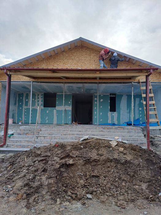 Case de locuit din panou