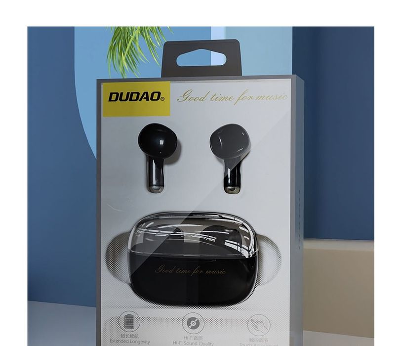 Casti wireless TWS Dudao U8 Negru