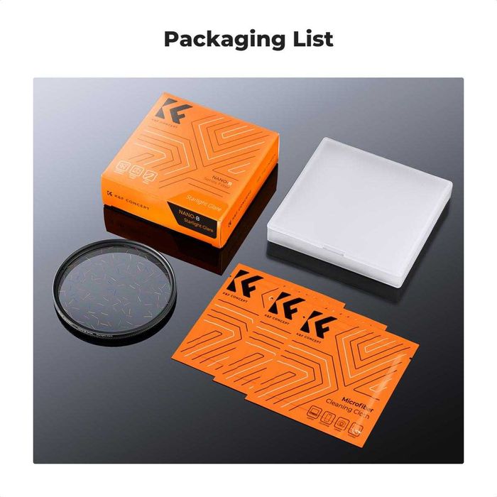 K&F Concept Colour Streak Starlight Glare филтър