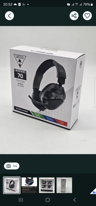 Casti Razer Kaira HyperSpeed Gaming Wireless Negru , Casti Turtle Beach Recon 70