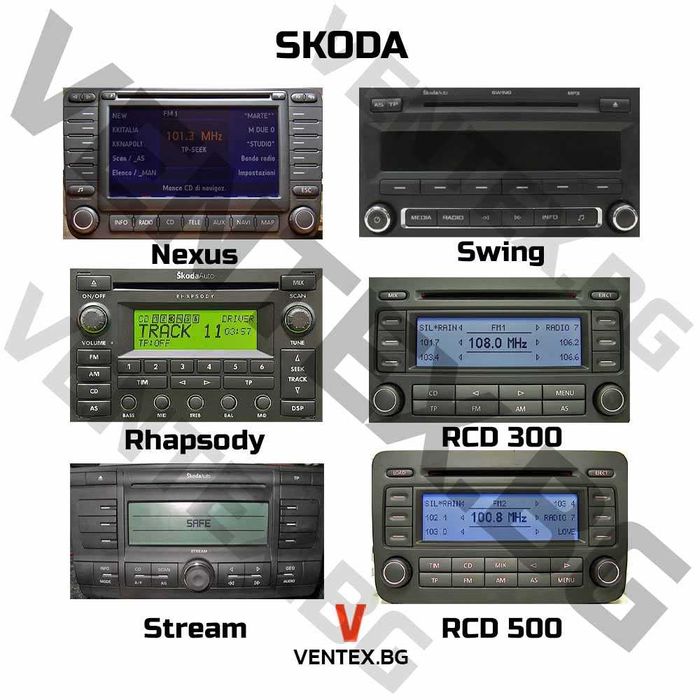 Дигитален CD чейнджър за Audi Volkswagen Skoda WEFA Bluetooth USB AUX