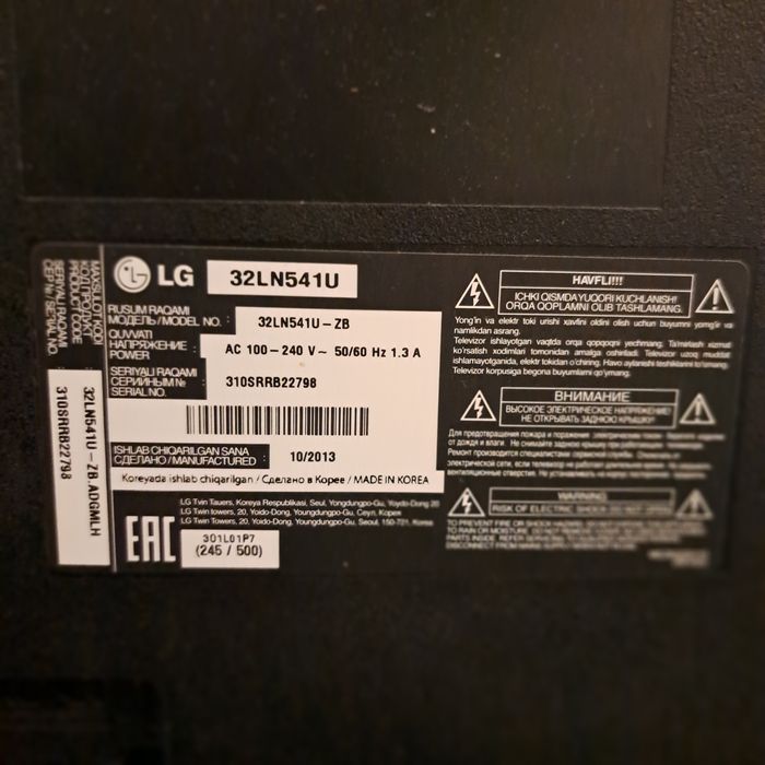 LG televizor sotiladi 32