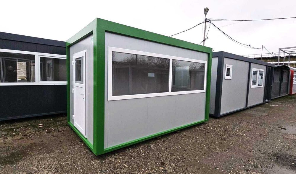 Container birou,cabina paza 4 m x 2,4 m x 2,6 m