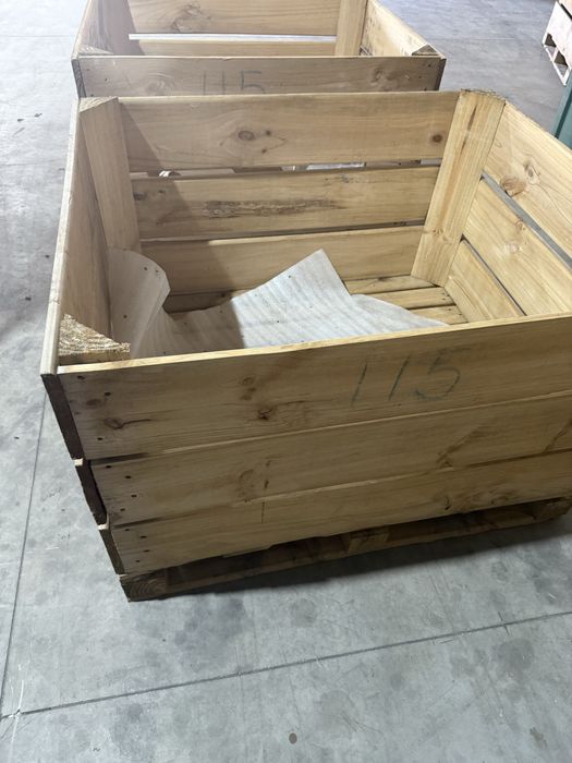 Boxpaleti lemn , cutii lemn , lazi