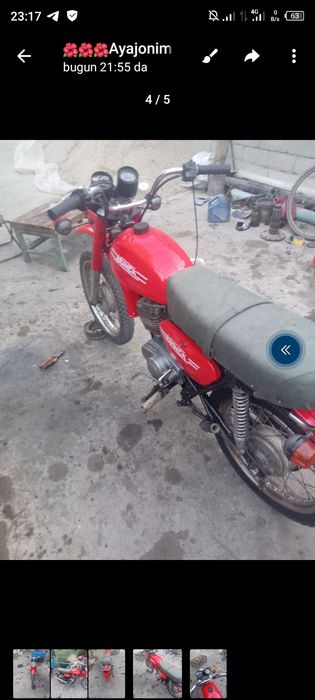 Minsk mototsikl baloni yangi