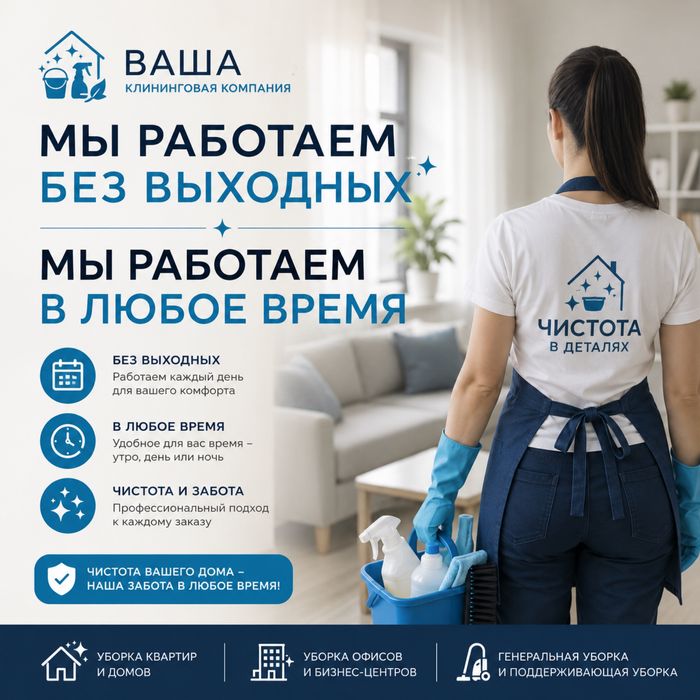 Клининг-уборка квартир