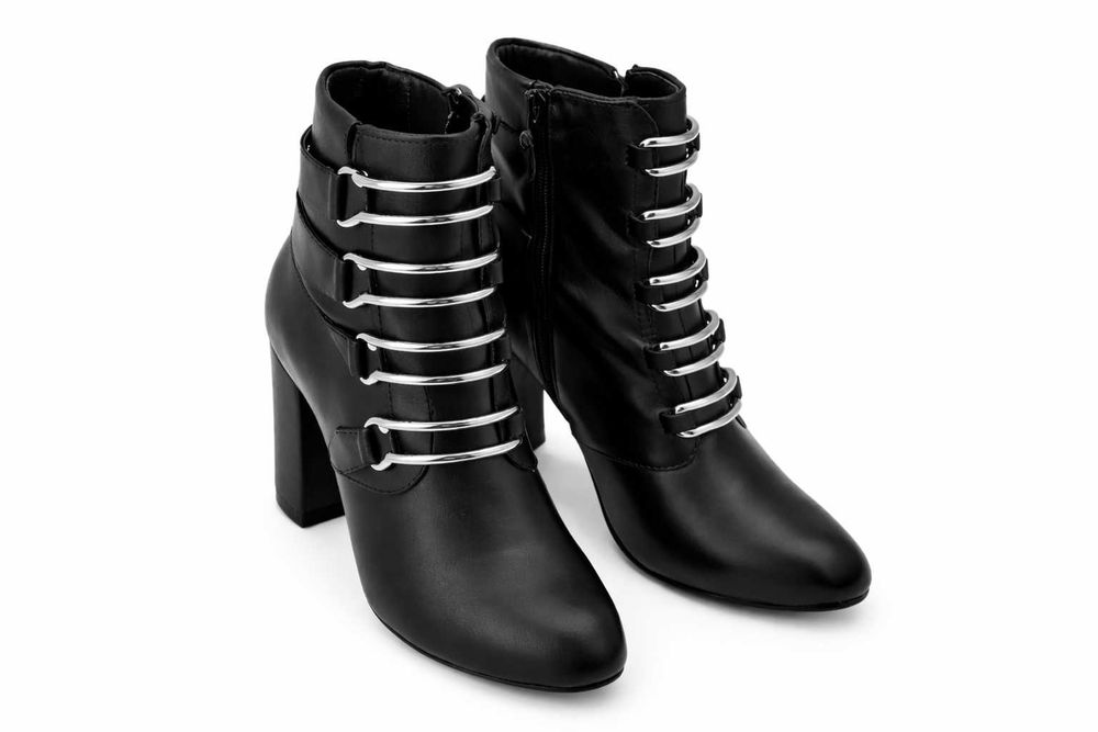 Botine damă negre