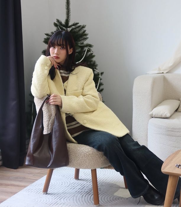 Полу пальто Корея