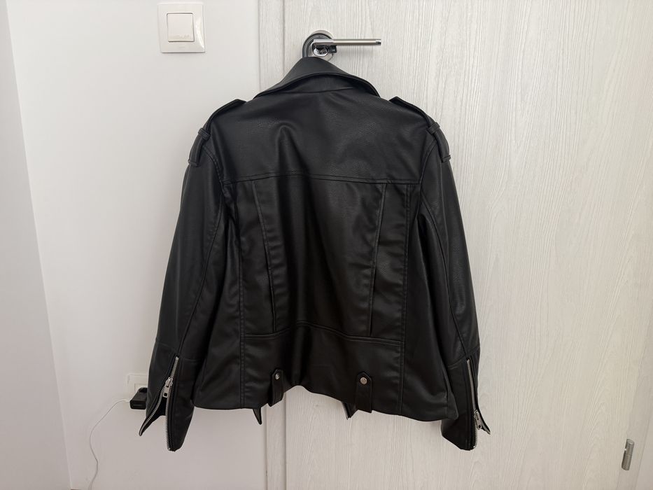Кожено яке H&M S размер