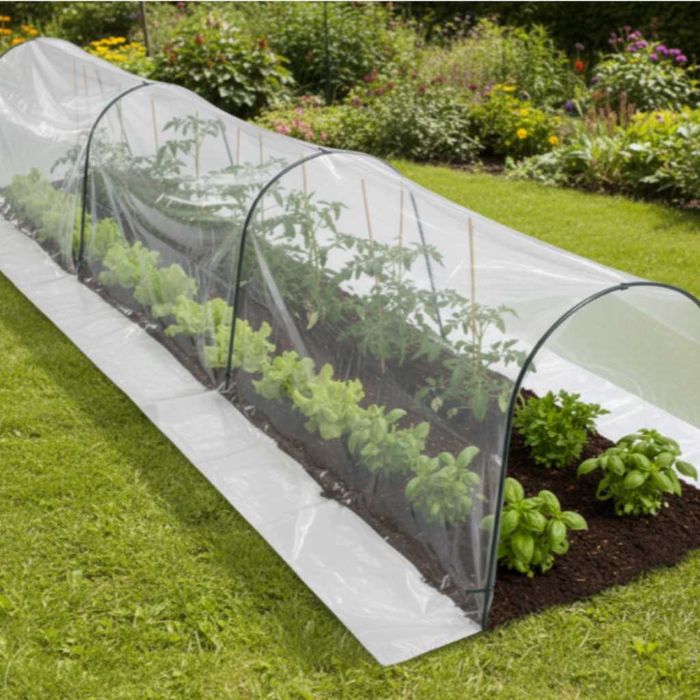 Мини оранжерия - компактна със здрава конструкция - 1,5 х 4 м