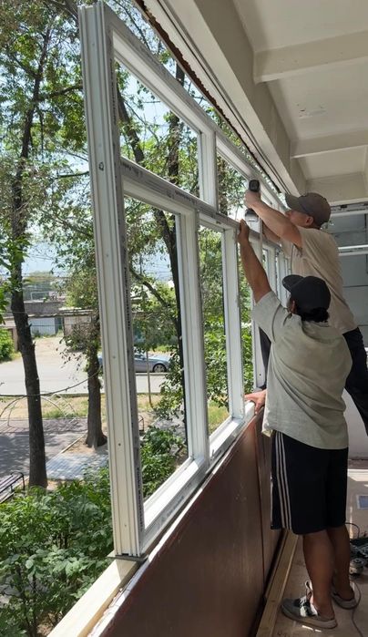 Пластиковые окна для дома, квартиры. Изготовление дверей. Балконы.