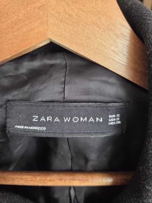 Palton Zara Women, masura S, 75%lana
