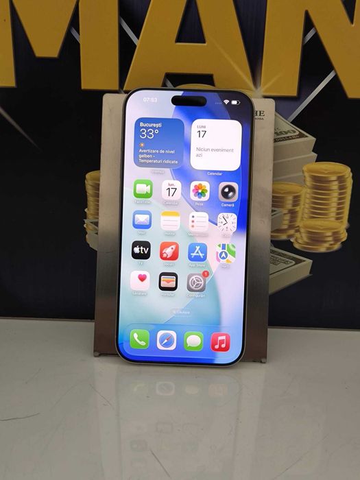 iPhone 16 Pro Max White 256GB  92 % AGP Amanet
