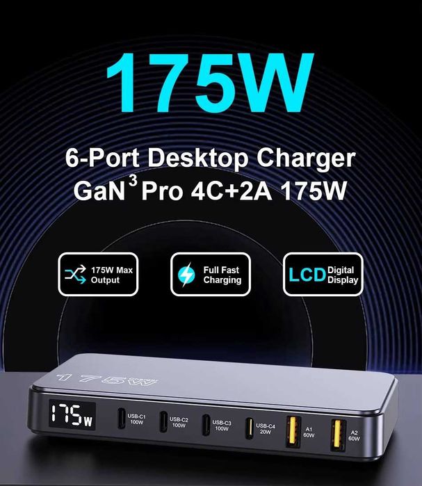 Încărcător fast charging 175W/ Statie de incarcare