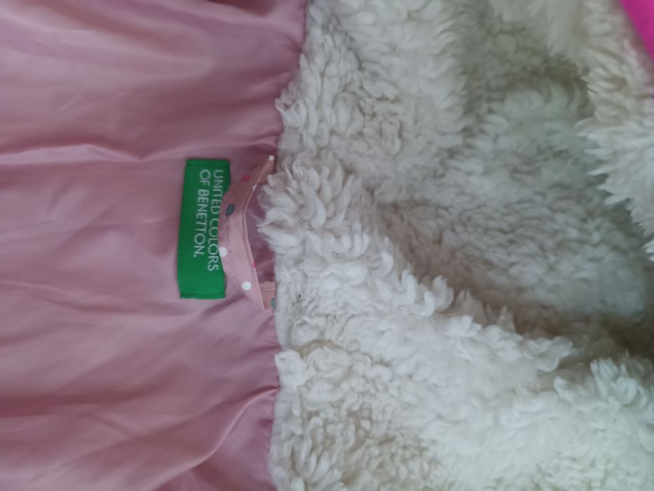 Детско зимно яке Benetton за момиче
