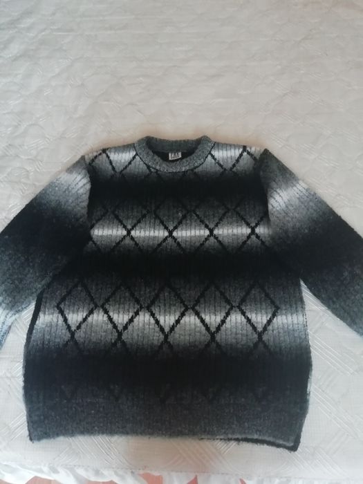 Мъжки пуловер зимен