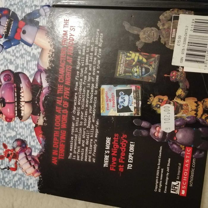 Carte Five Nights at Freddy's