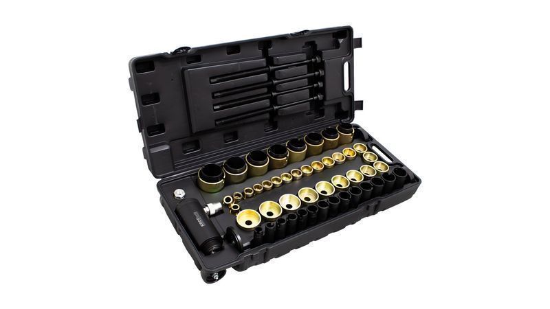 Комплект екстрактор на лагери и втулки, хидравличен, 63 части