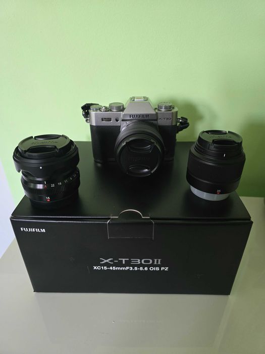 Fujifilm X-T30 II с гаранция (много пазен, на малко кадри)