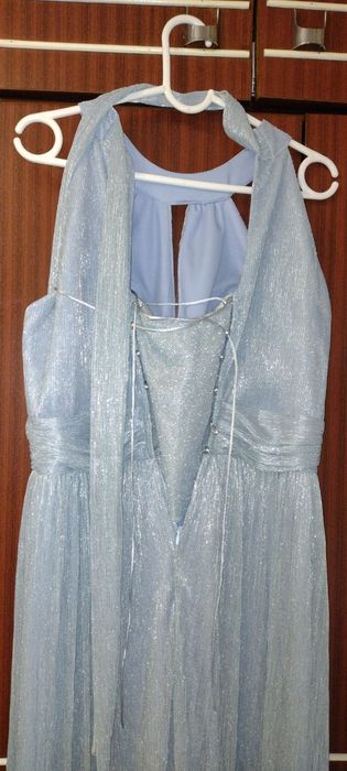 Официална(Светло синя)рокля