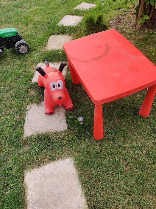 Jucarii _Tractor cu remorca,catelus