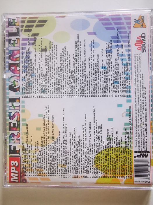 Cd uri Manele Carmen Serban Costi Florin Salam