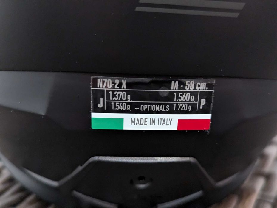 Casca moto modulara Nolan N70-2X N-Com, marime M -Cross Dualsport -Nou