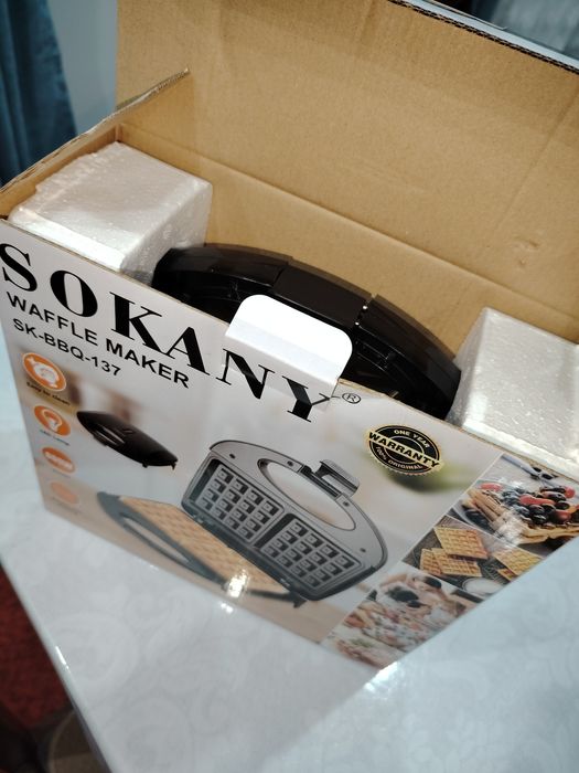 Электровафельница 6000 новая