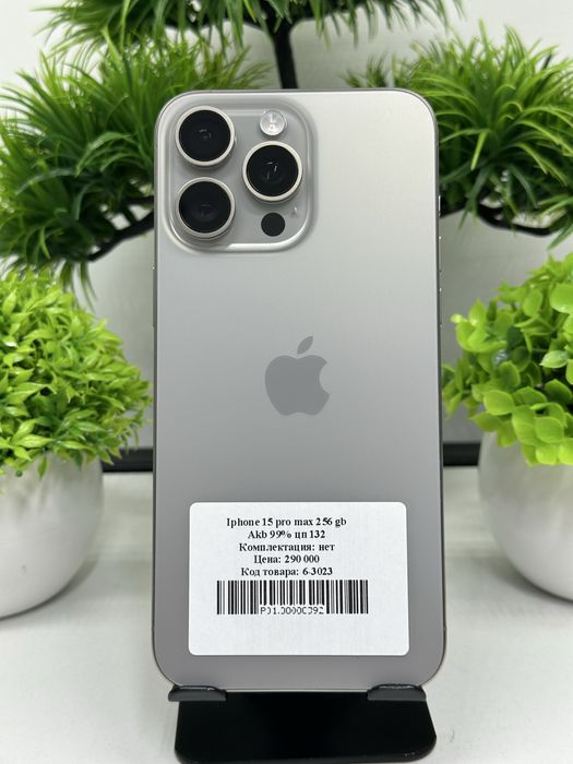 Iphone 15 pro max 256 gb Akb 99% цп 132