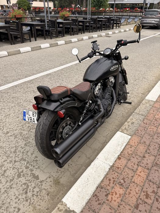 Indian scout bobber 2020 - thunder black smoke ABS