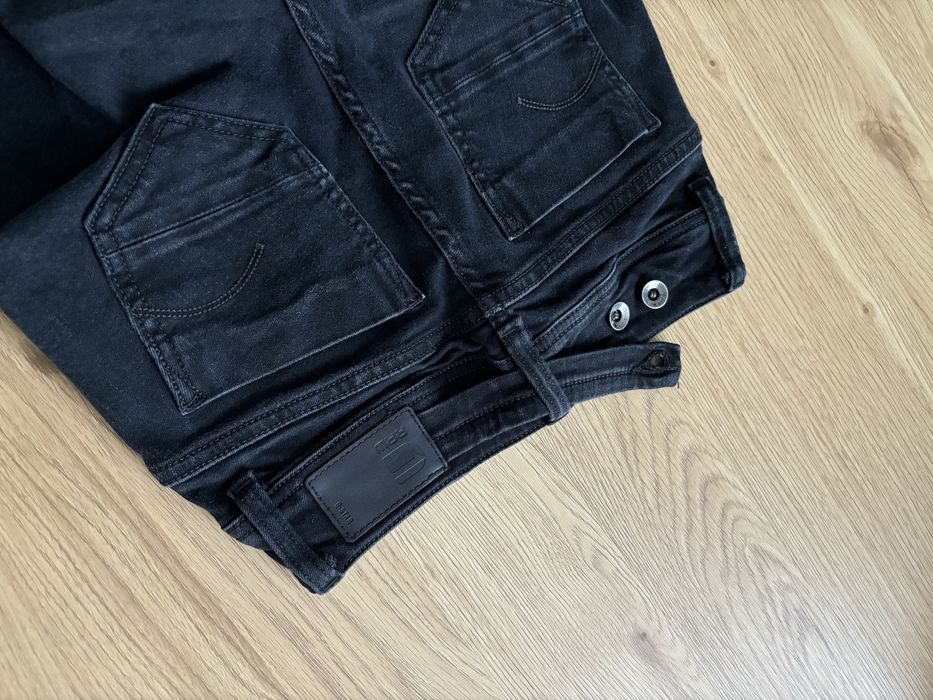 Дънки G-Star RAW, mid bootcut, размер 25/28 (EU 34 XS),черни