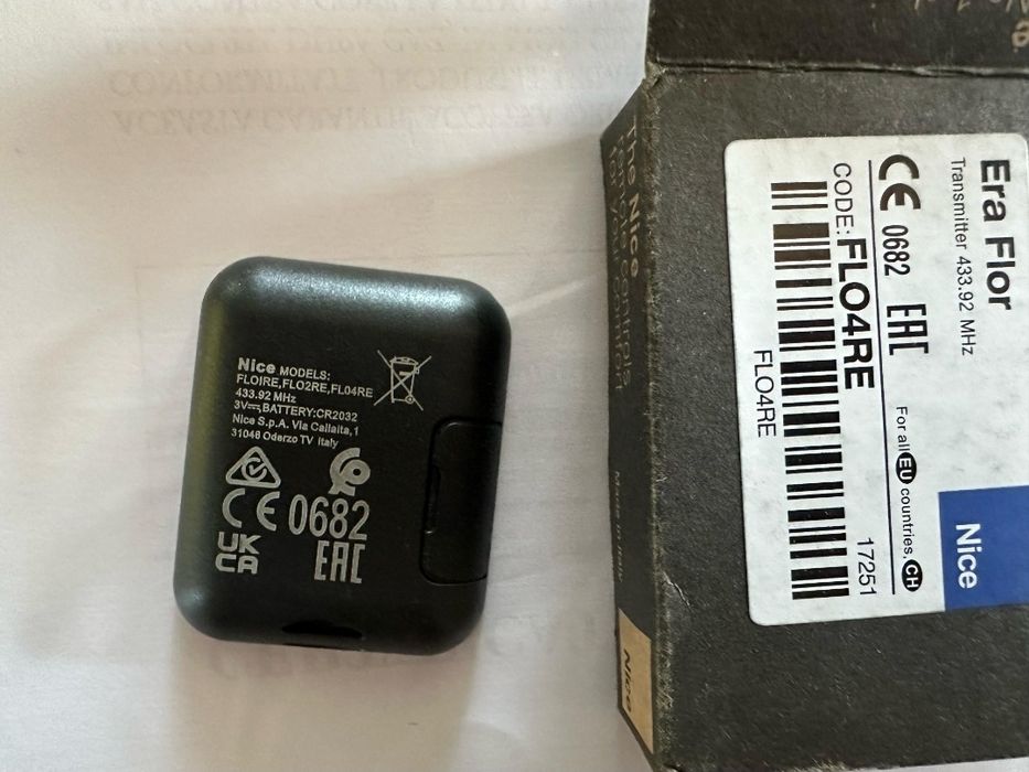 Telecomanda NICE poarta garaj