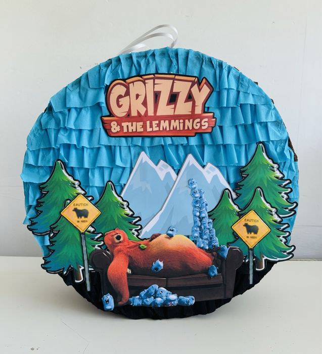 Гризи и лемингите пинята Grizzy and the lemmings
