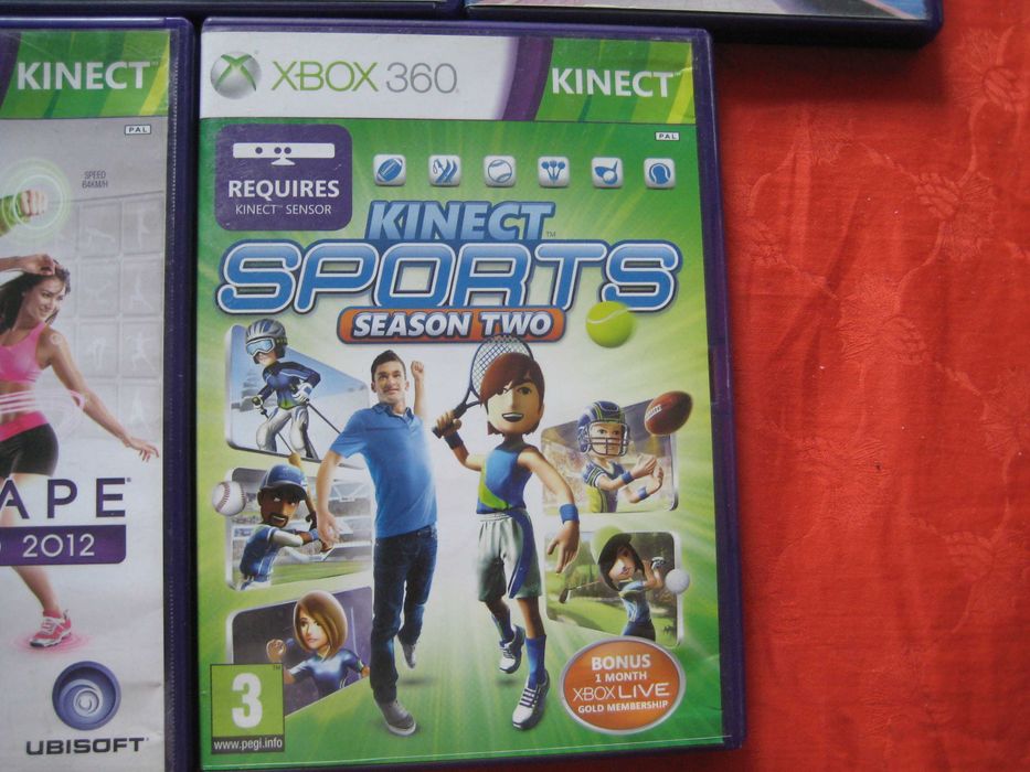 Продавам игри за XBOX 360 KINEKT