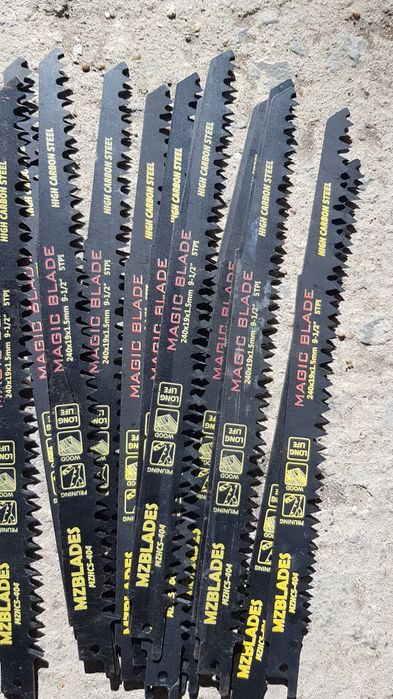 Ножове за метал и дърво за саблен трион