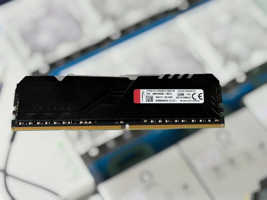 HyperX Fury RGB radiator 16GB DDR4 Ram 3200 mhz Ozu