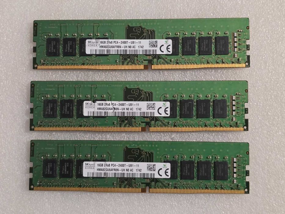 Memorie RAM desktop SK hynix 16GB DDR4 2400MHz HMA82GU6AFR8N-UH